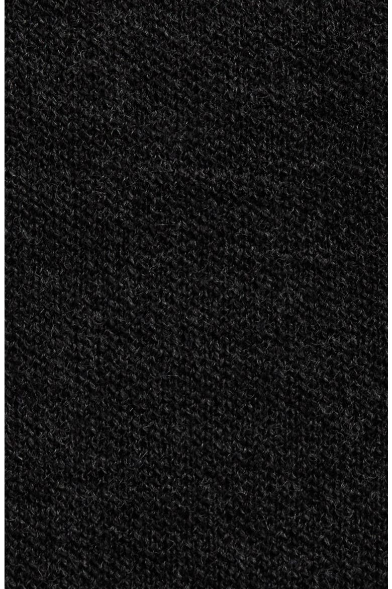 Mezner Wool & Cotton Knit Overshirt, Alternate, color, CHARCOAL