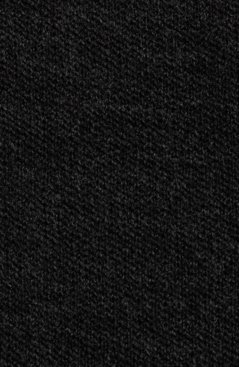 Robert Barakett Mezner Wool & Cotton Knit Overshirt, Alternate, color, Charcoal