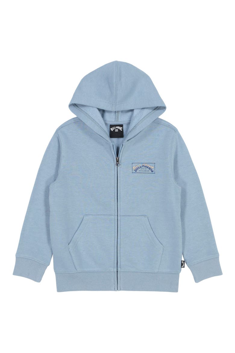 Kids' Original Arch Fill Fleece Graphic Hoodie, Main, color, WASHED BLUE