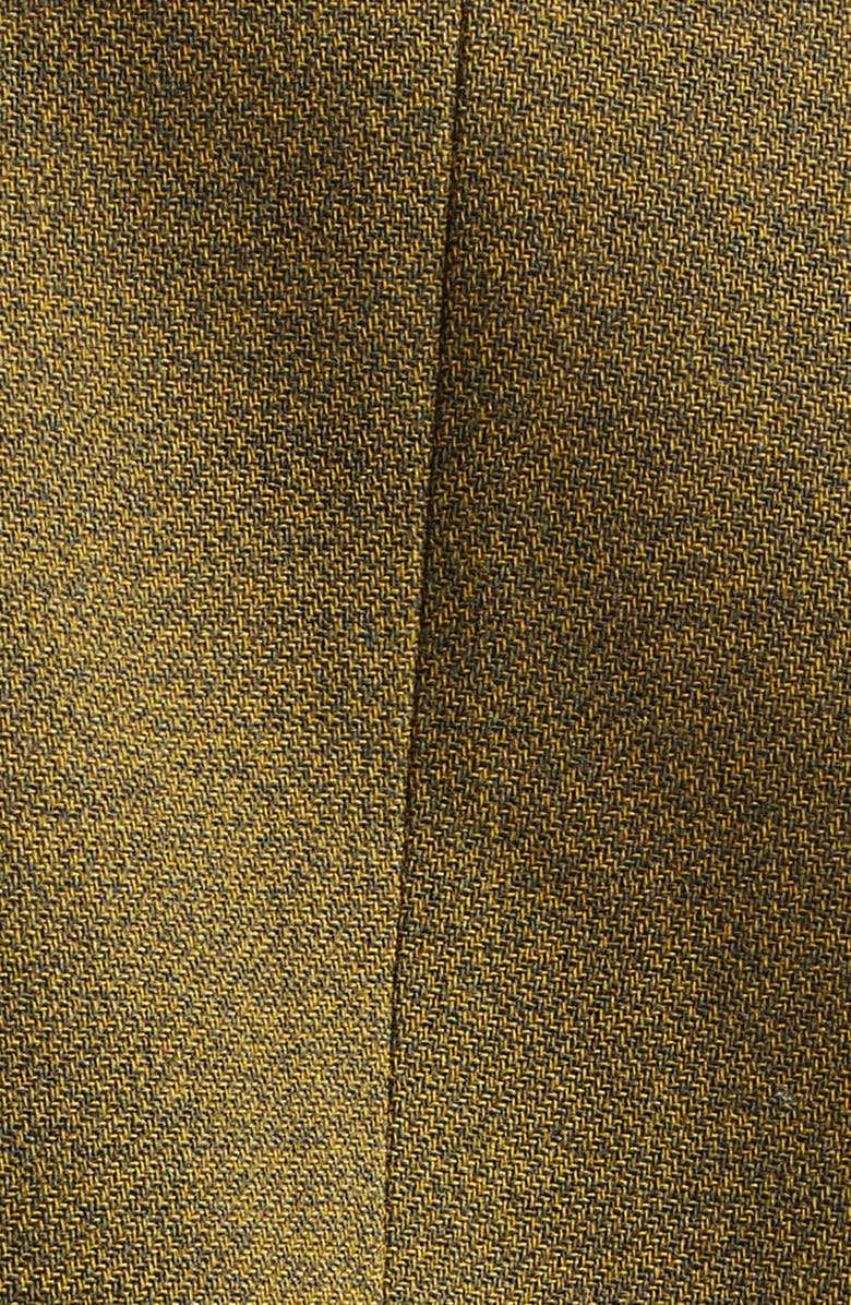 Shushu/Tong Wool Twill Crop Jacket, Alternate, color, Green