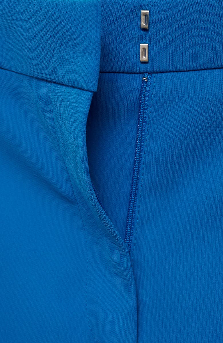 MANGO Wide Leg Pants, Alternate, color, Blue