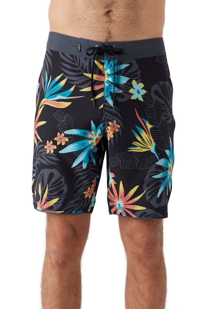 O'Neill Hyperfreak Mysto Scallop Swim Trunks, Main, color,