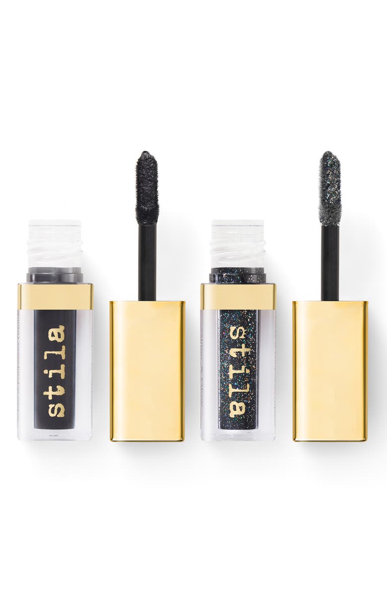 Stila Double Dip Suede Shade and Glitter & Glow Liquid Eyeshadows, Alternate, color,