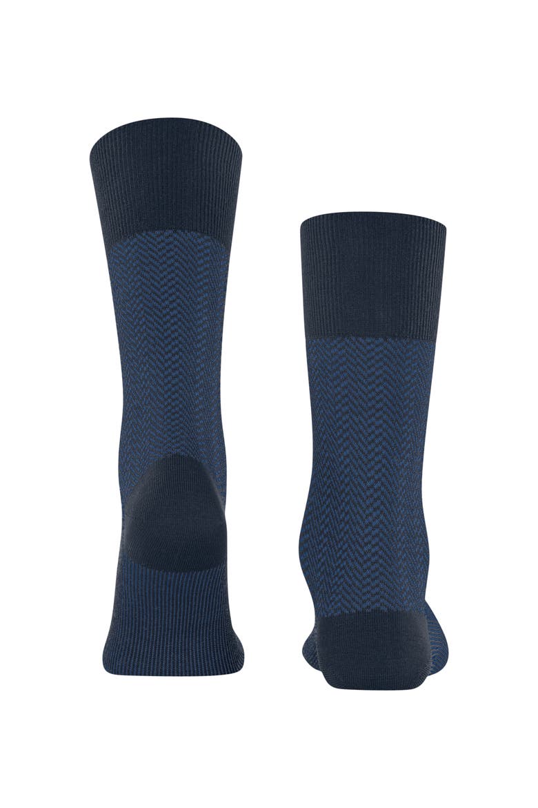 Airport Herringstripe Socks, Alternate, color, Space Blue