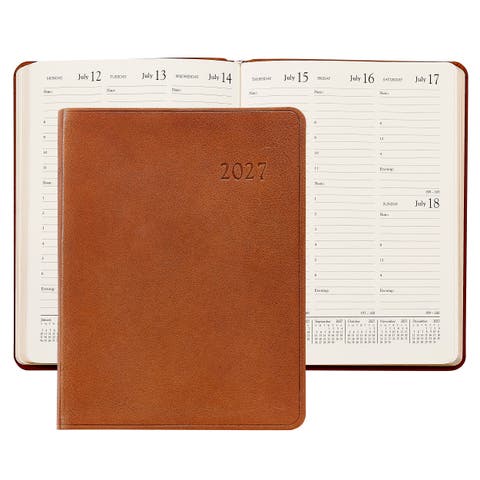 2027 Leather Desk Diary