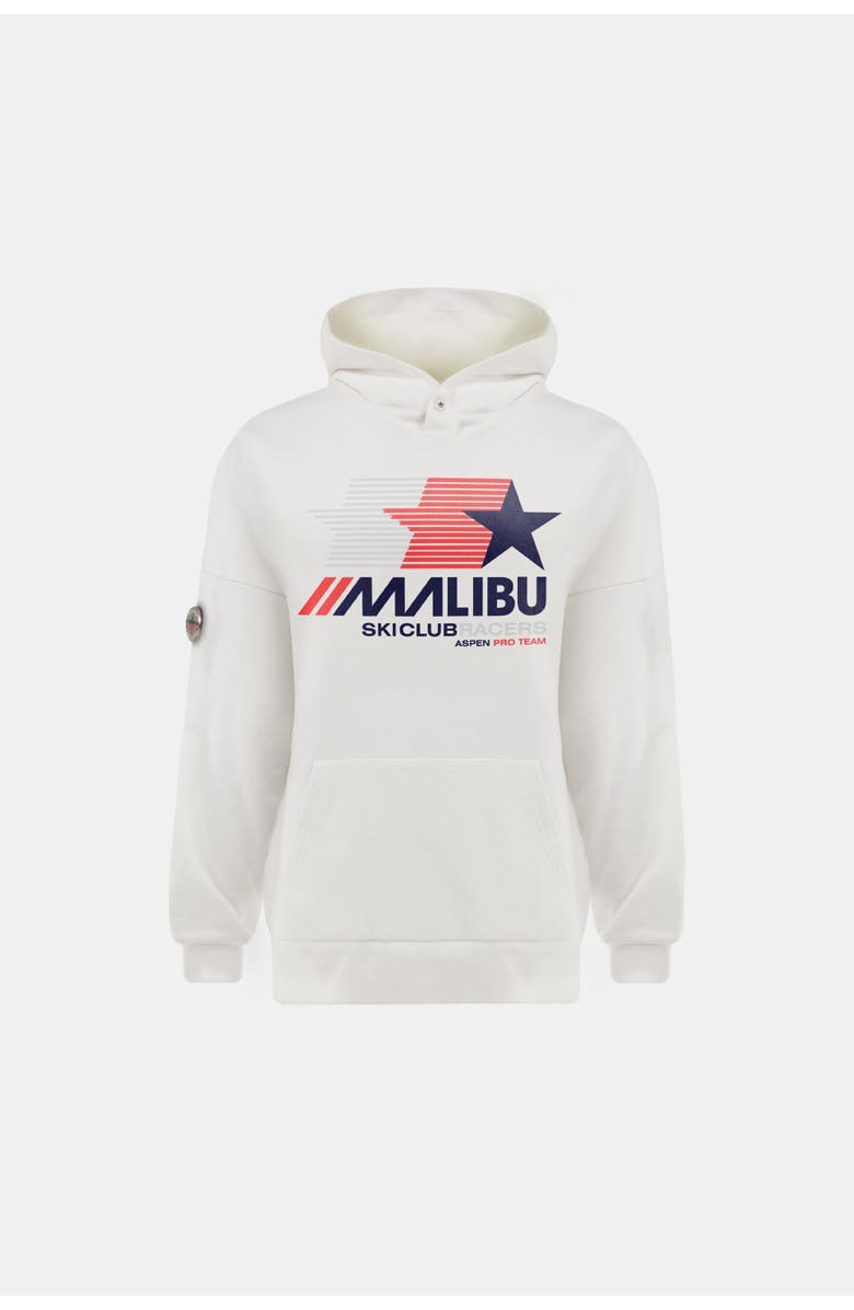 Malibu Ski Club Malibu Racer Hoodie, Alternate, color, White