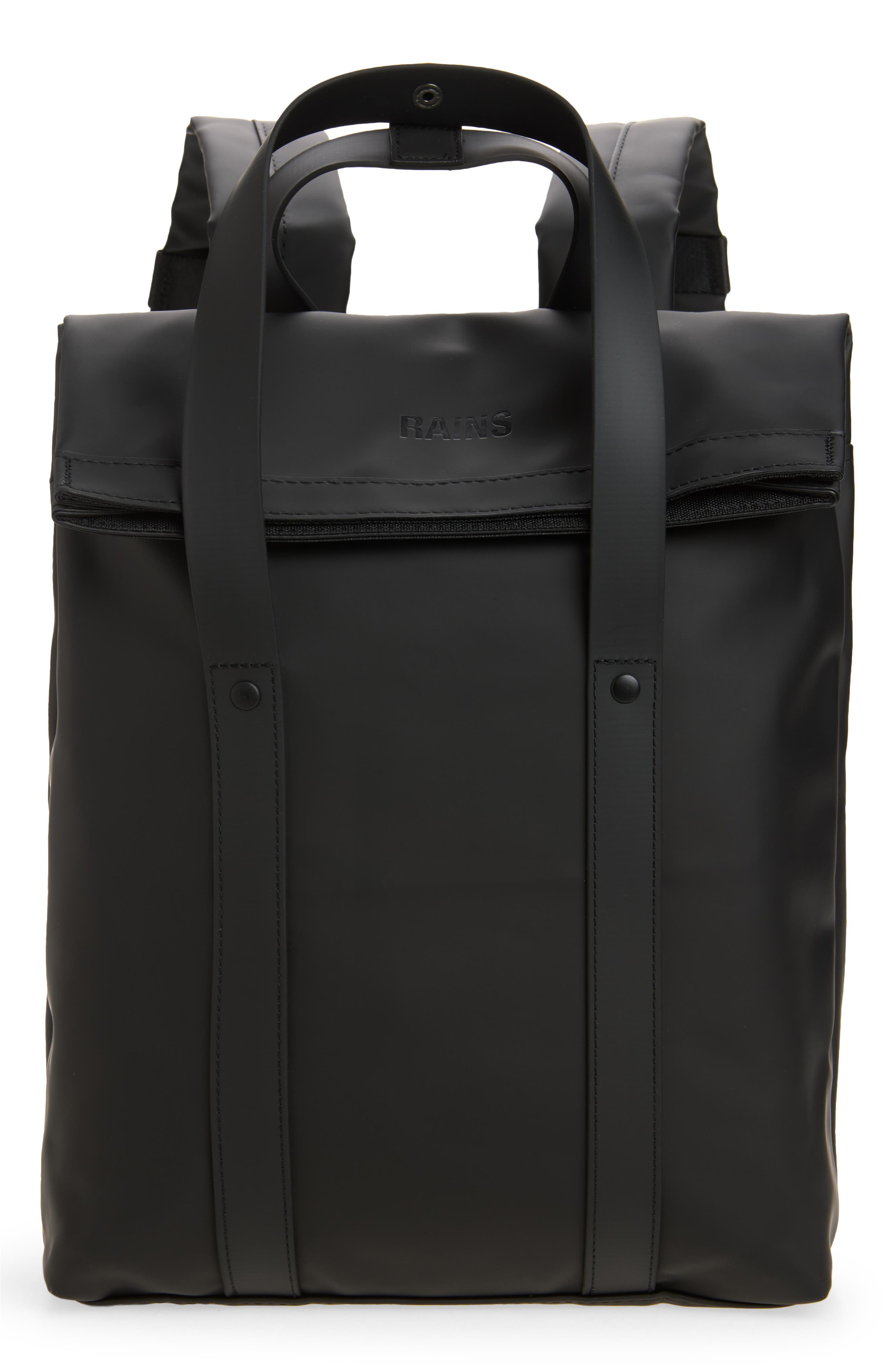 2-Way Tote Backpack Mini, Main, color, BLACK