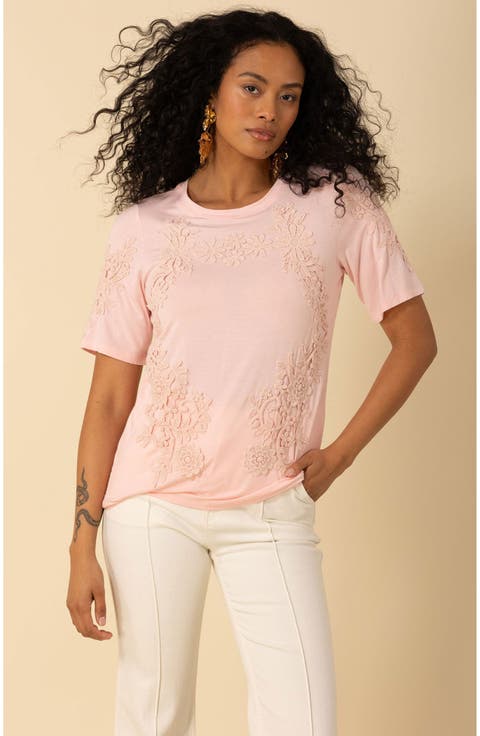 HALE BOB 売れ筋商品|||ヘイルボブ Tシャツ トップス レディース Tops Pink Shop Pink Hale Bob Online | Nordstrom