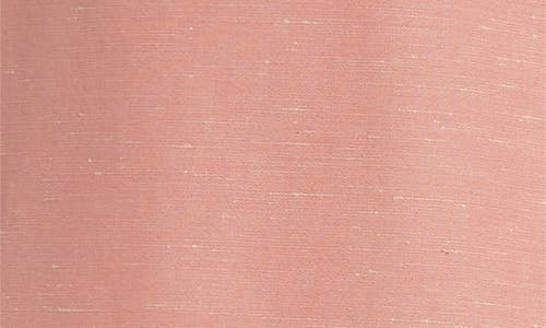 Lafayette 148 New York Riverside Slub Cotton Shorts In Pastel Pink Melange