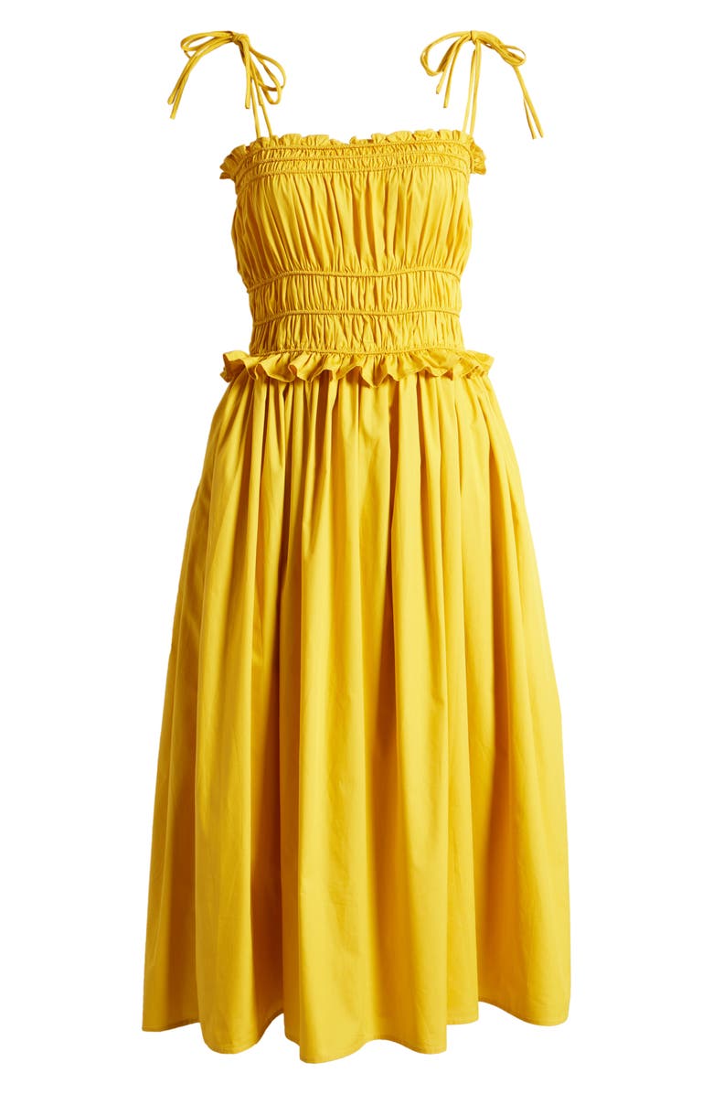 En Saison Cotton Poplin Sundress, Alternate, color,
