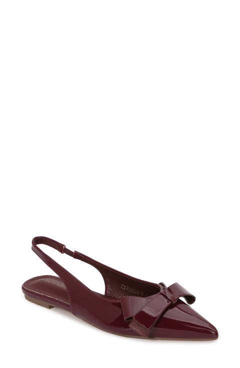 Bow Slingback Flat (Women)
