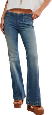 Free People Alamo High Waist Flare Jeans