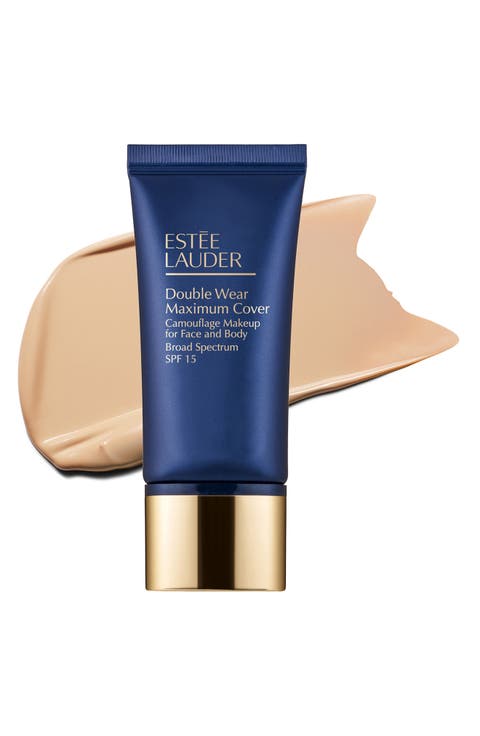 Double Wear Maximum Cover Camouflage Makeup Foundation for Face and Body SPF 15