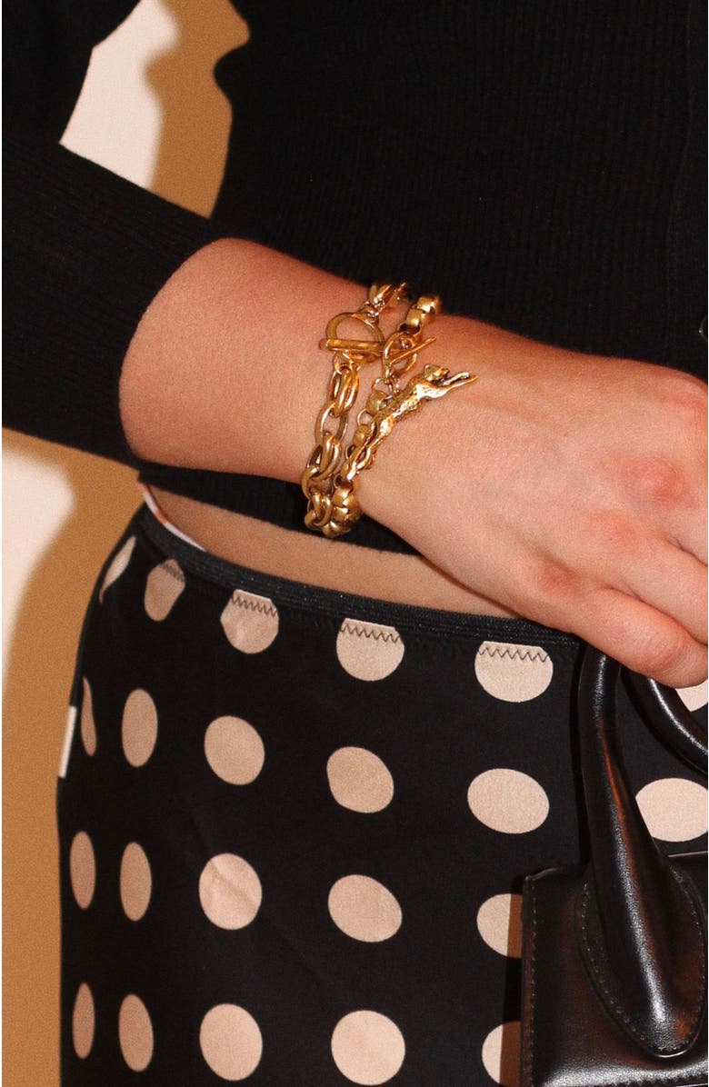 sccollection Roxy Bracelet, Alternate, color, Gold