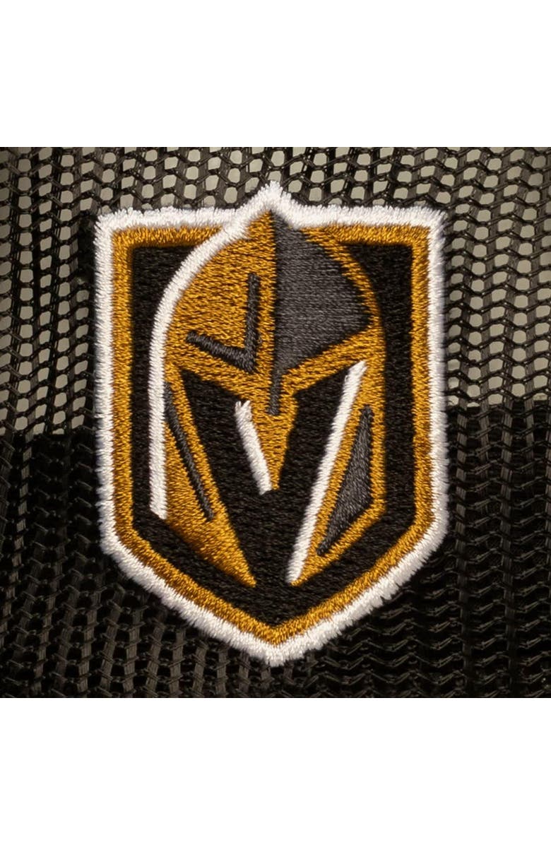 Mitchell & Ness Men's Mitchell & Ness Black Vegas Golden Knights Head Coach Trucker Adjustable Hat, Alternate, color, Black