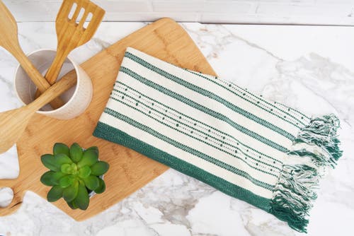 Carol & Frank Oriana Jungle Towel In Green