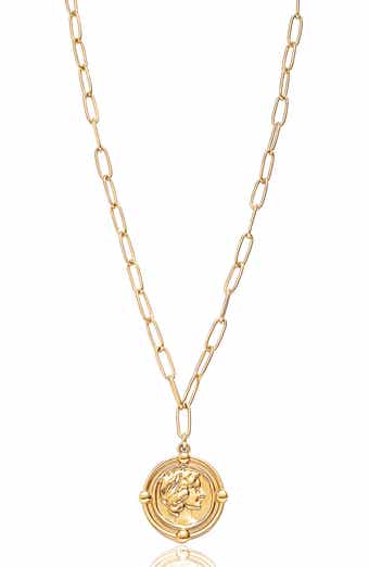 Ettika Coin Pendant Necklace