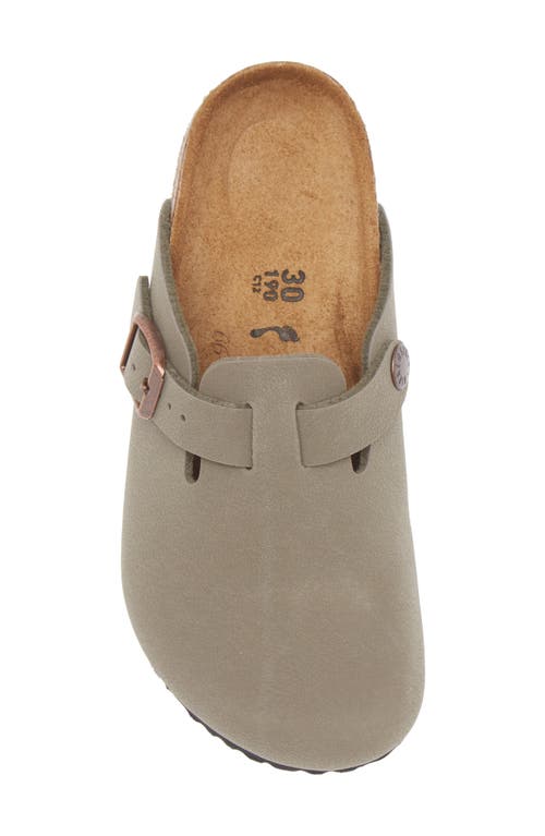 Birkenstock Kids' Boston Clog In Stone