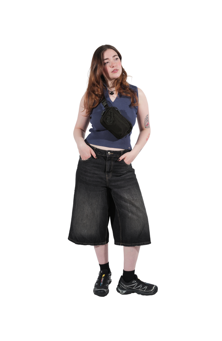 Baboon to the Moon Fannypack Mini 1.5L, Alternate, color, Black