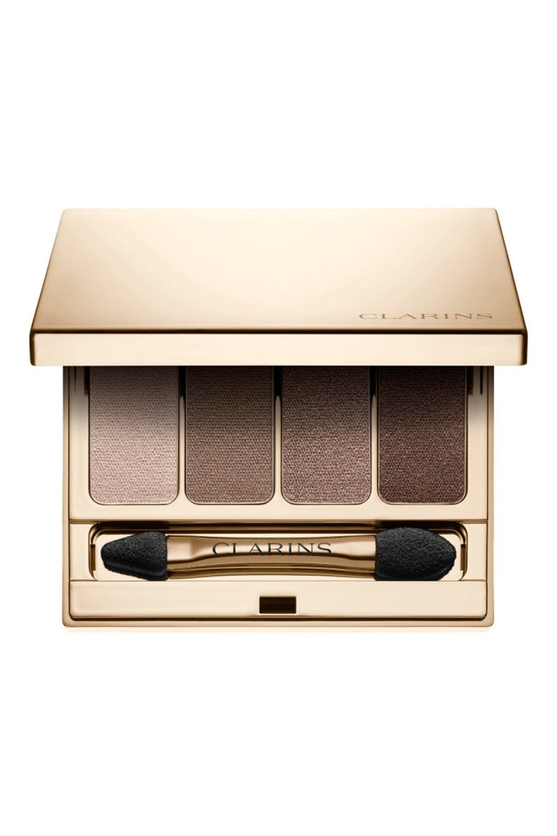 Four-Color Eyeshadow Palette, Main, color, BROWN