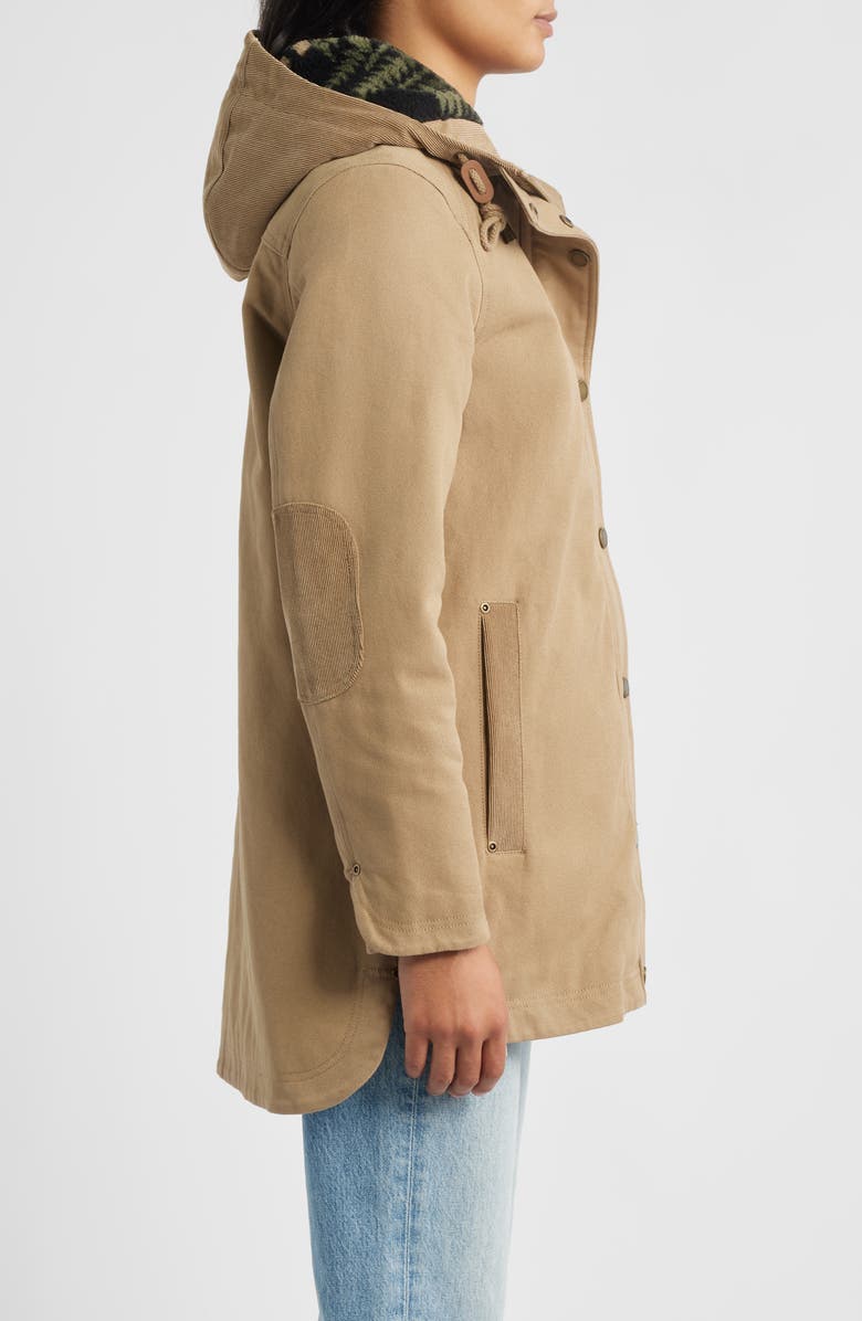 Pendleton Cedar Creek Water Resistant Hooded Jacket, Alternate, color, Old Oak