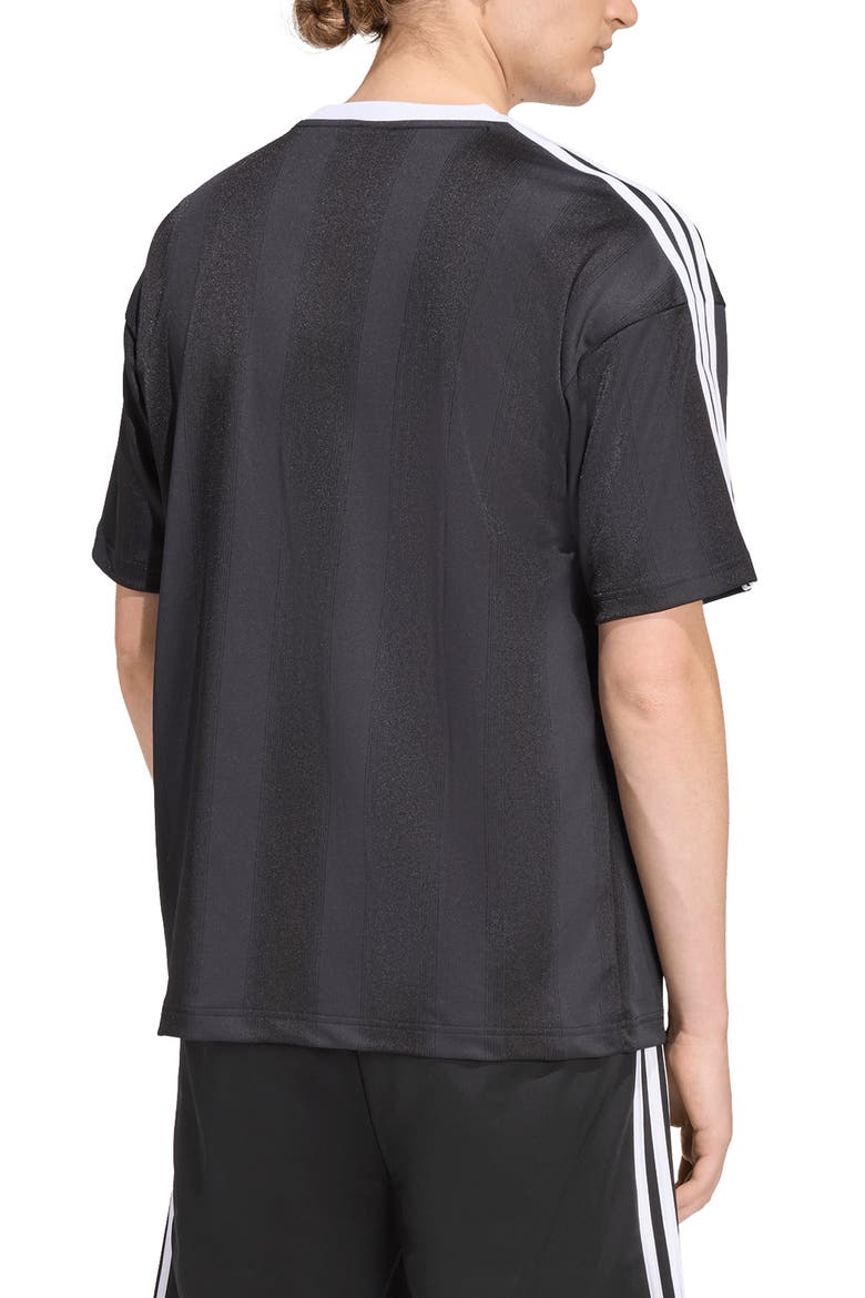 Adicolor Recycled Polyester Jacquard Jersey, Alternate, color, BLACK