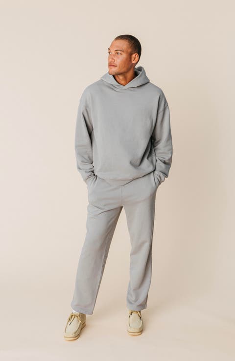 Men's Organic Cotton Teddy Oversized Hoodie