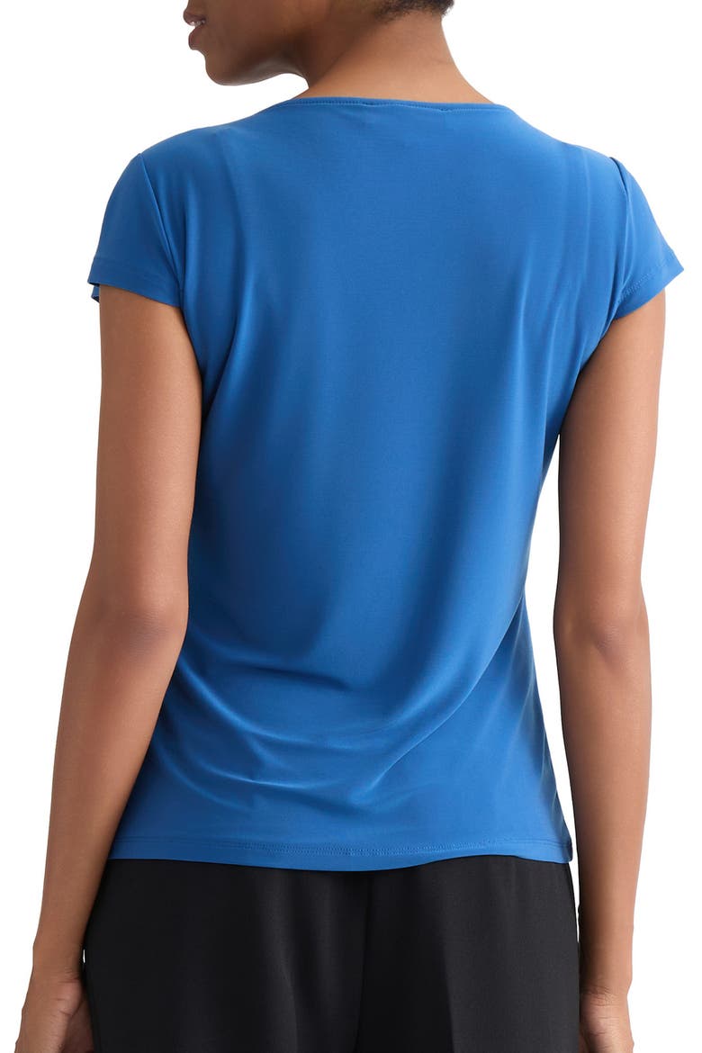 Cowl Neck Knit Top, Alternate, color, BLUE NIGHT