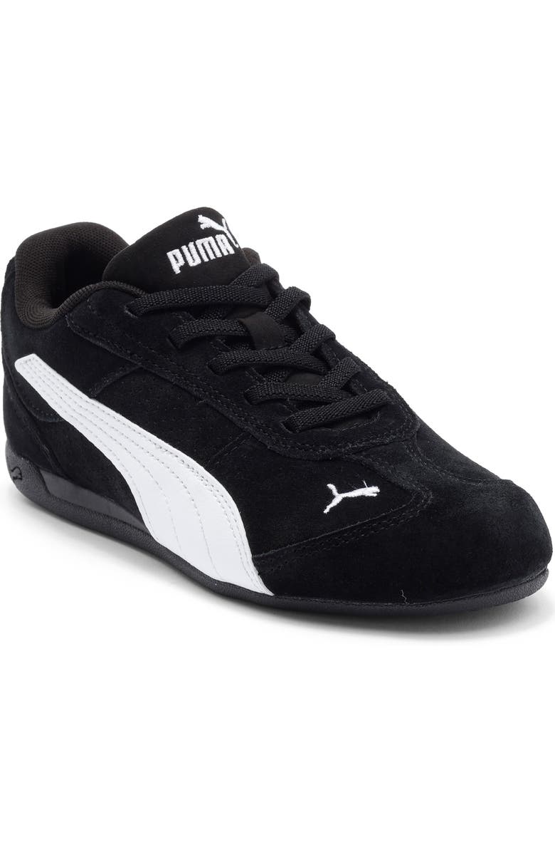 PUMA Kids' Replicatch Low Top Sneaker, Main, color, Puma Black/ Puma White