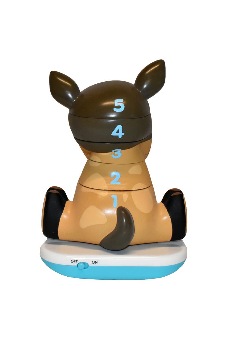 Stackaroos Pals Shepherd Puppy 5Pc Stacking Tower, Lights & Sounds, Stem, Alternate, color, Multicolored