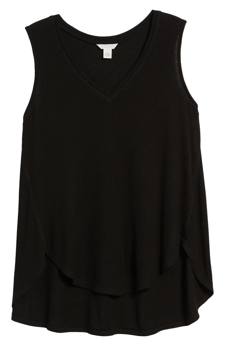 Caslon<sup>®</sup> Waffle Weave Swing Tank, Alternate, color,