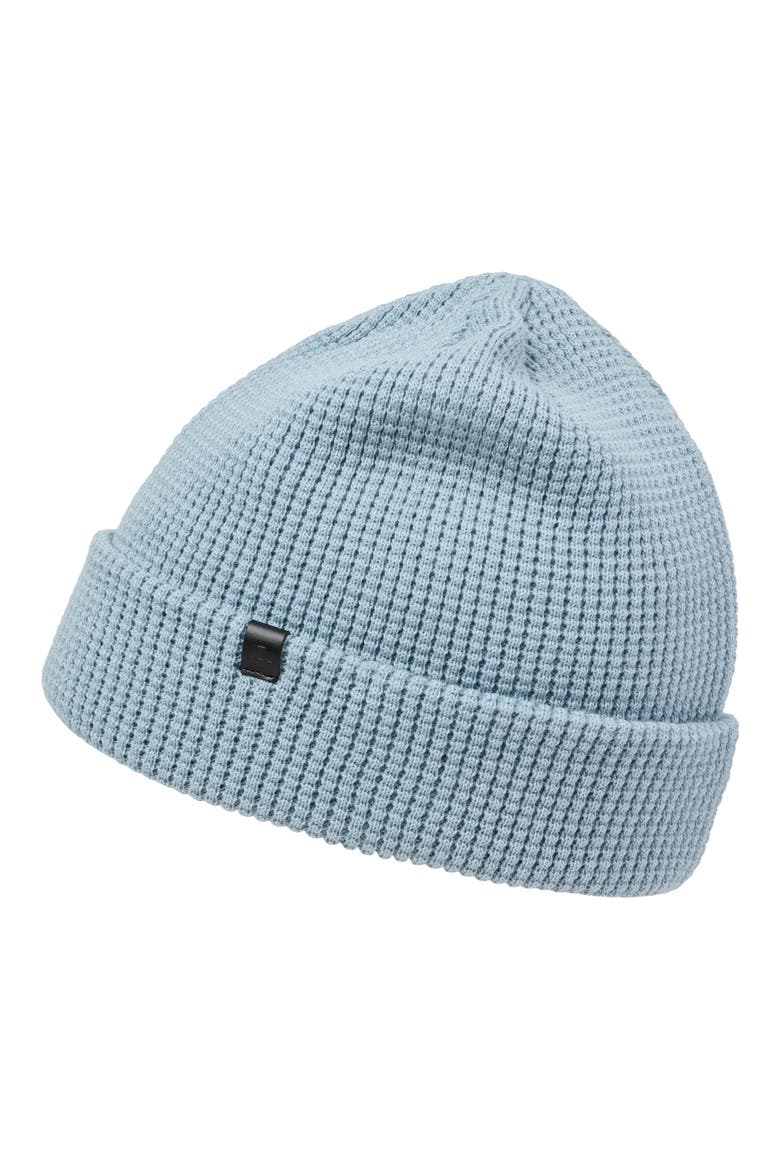 Cloud Waffle Beanie, Alternate, color, DUSTY BLUE