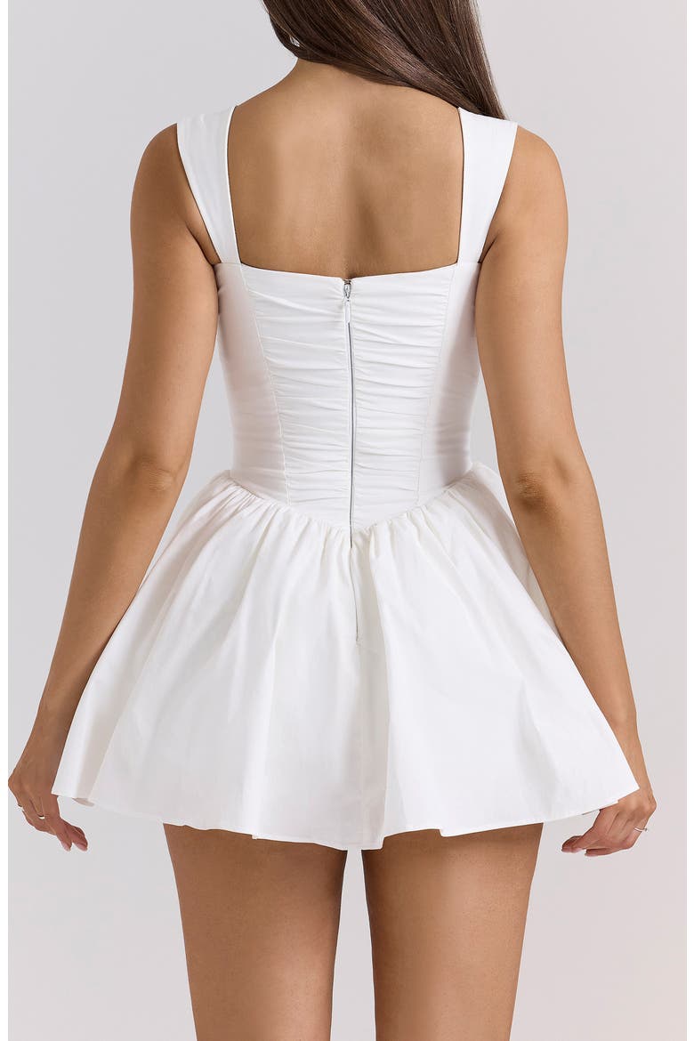 Ophelia Minidress, Alternate, color, WHITE