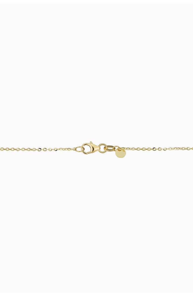 Oradina 14K Yellow Gold Dante Pendant Necklace, Alternate, color, 