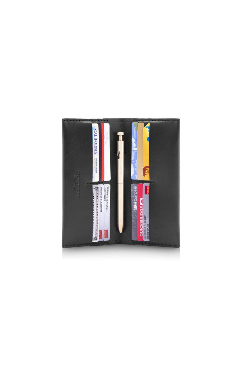 Ezra Arthur Long Wallet, Alternate, color, Black