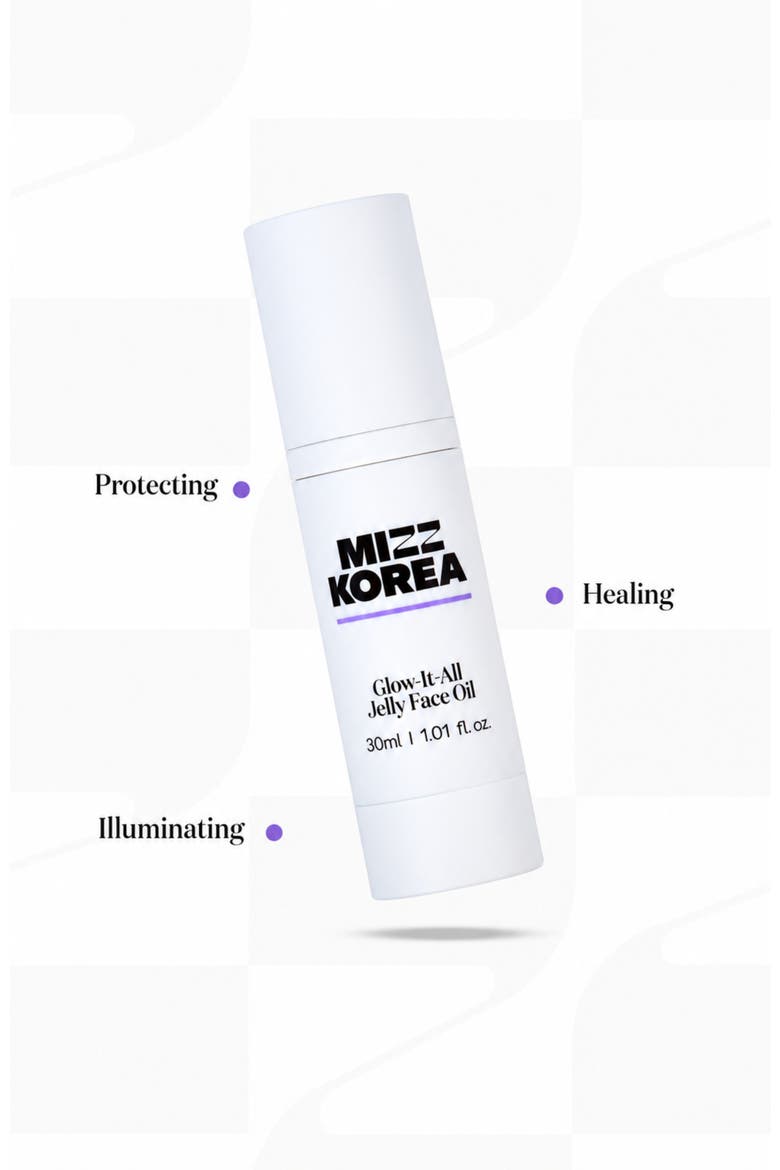Glow-It-All Jelly Face Oil, Alternate, color, White