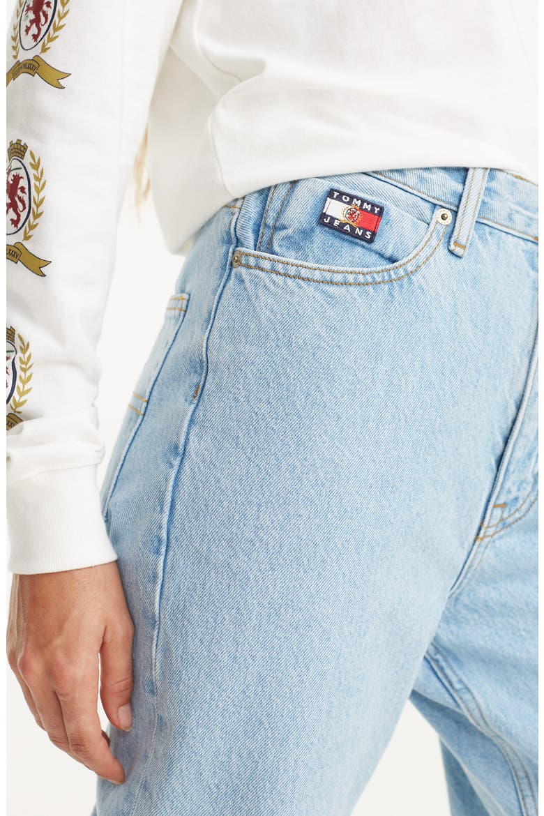 Crest Capsule Mom Jeans, Alternate, color, LIGHT BLUE DENIM