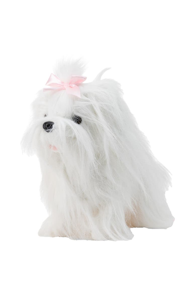 Tobar Animigos Magnificent Maltese Dog Interactive Toy, Alternate, color, Multicolored