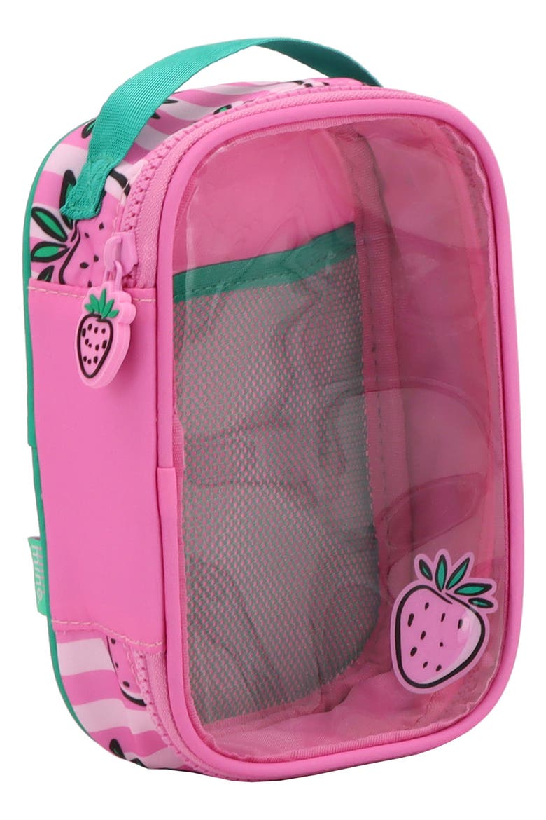 Kids' Mini Clarity Organizing Case, Alternate, color, PINK