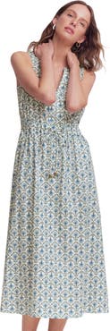 Boden Delphine Cotton Jersey Midi Dress