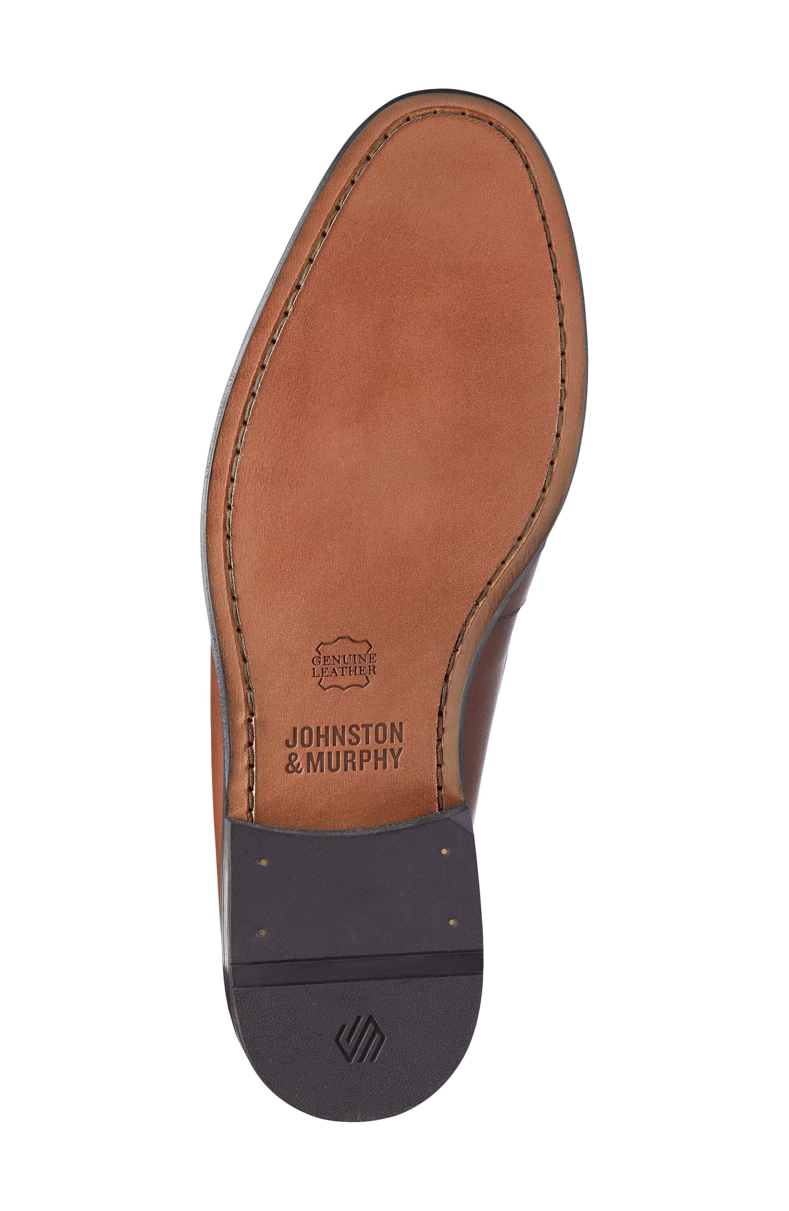 Johnston & Murphy Humphrey Penny Loafer, Alternate, color, Tan Full Grain