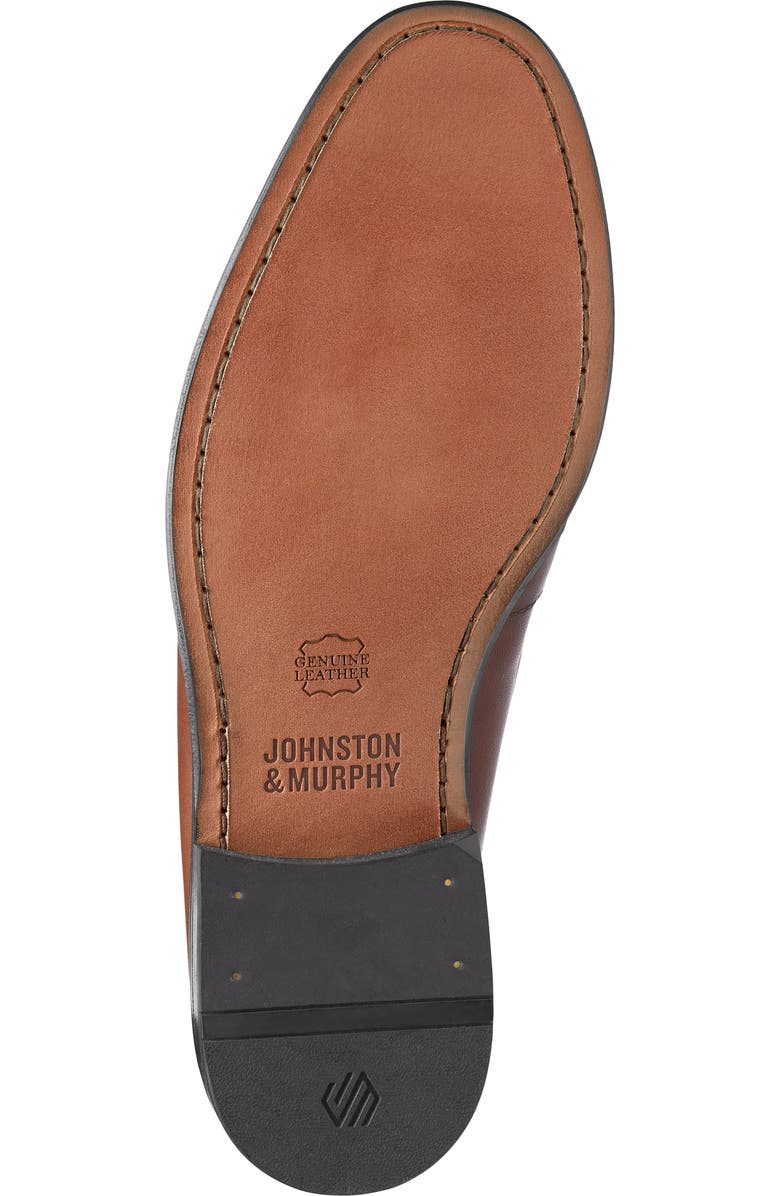 Johnston & Murphy Humphrey Penny Loafer, Alternate, color, Tan Full Grain