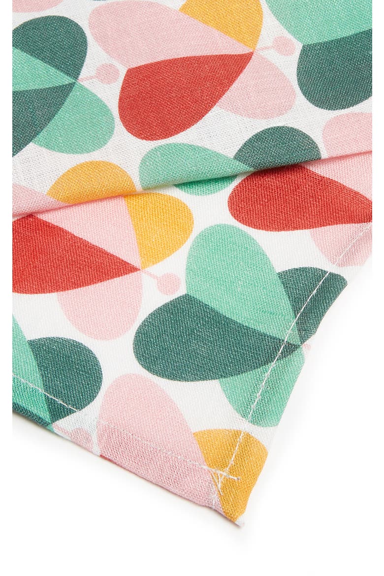 Large Napkins Set Of 6 (45X45) Farfalle Multicolor, Alternate, color, Farfalle Multicolor