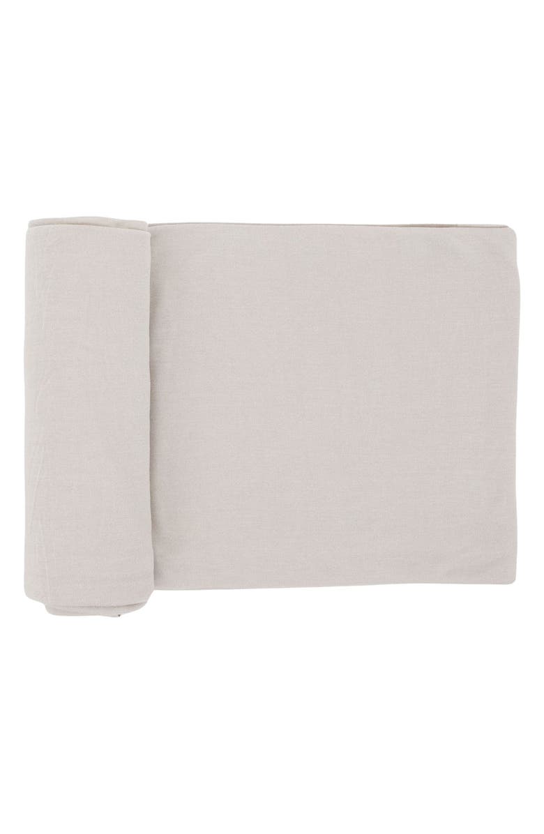 little unicorn Stretch Knit Hat & Swaddle Set, Alternate, color, 