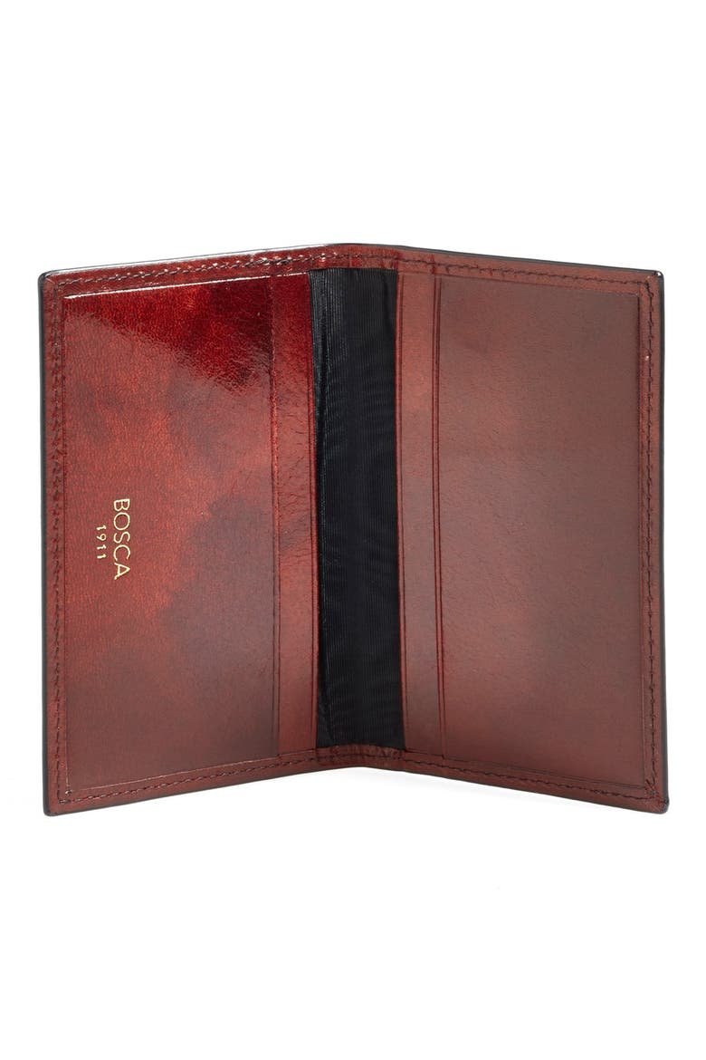 Calling Card Case, Alternate, color, DARK BROWN