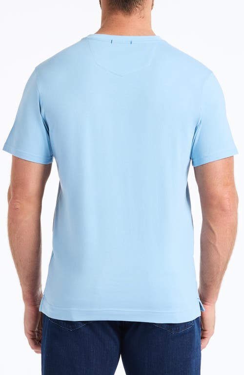 Robert Graham Chill Bulldog Cotton Graphic T-shirt In Blue