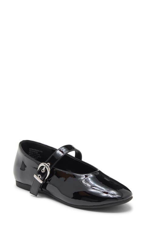 Kids' Morgan Faux Leather Mary Jane Flat