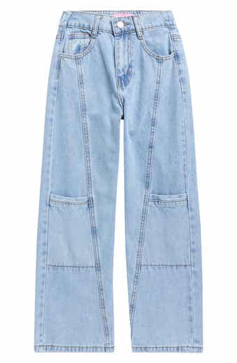 GOGO STAR Kids' Seamed Wide Leg Jeans