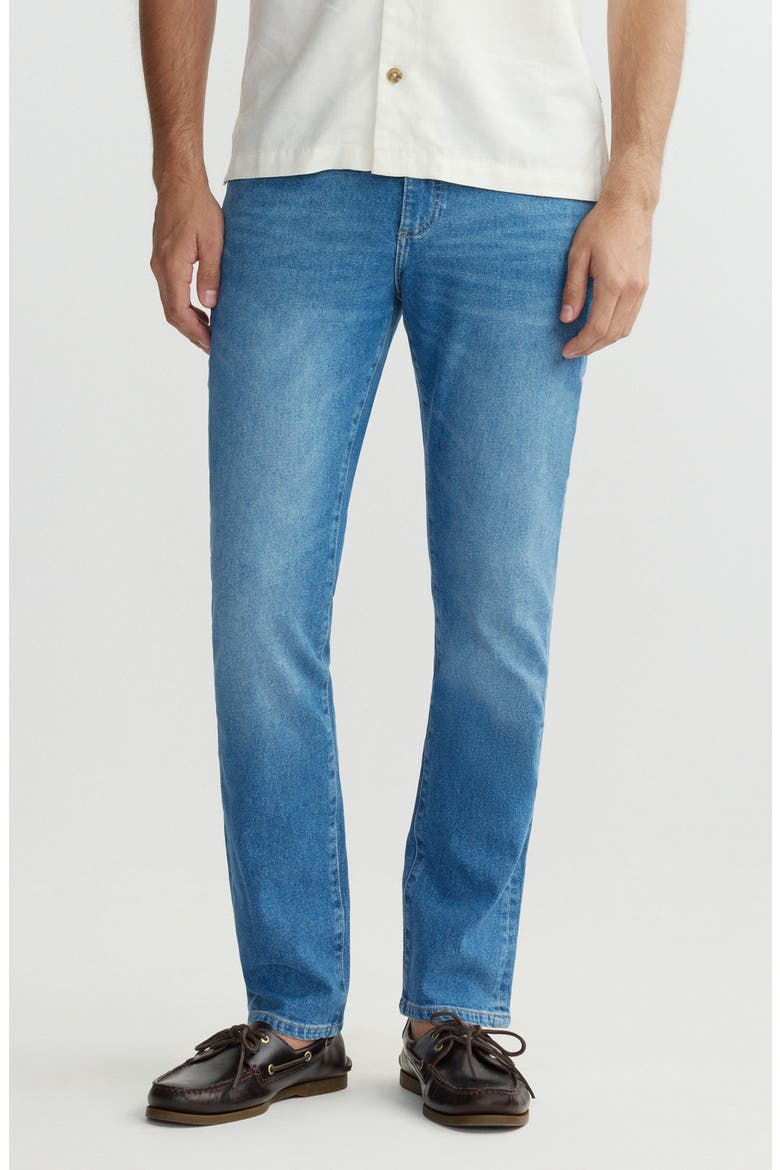 Russell DL Performance Slim Straight Jeans, Main, color, BRIGHTON
