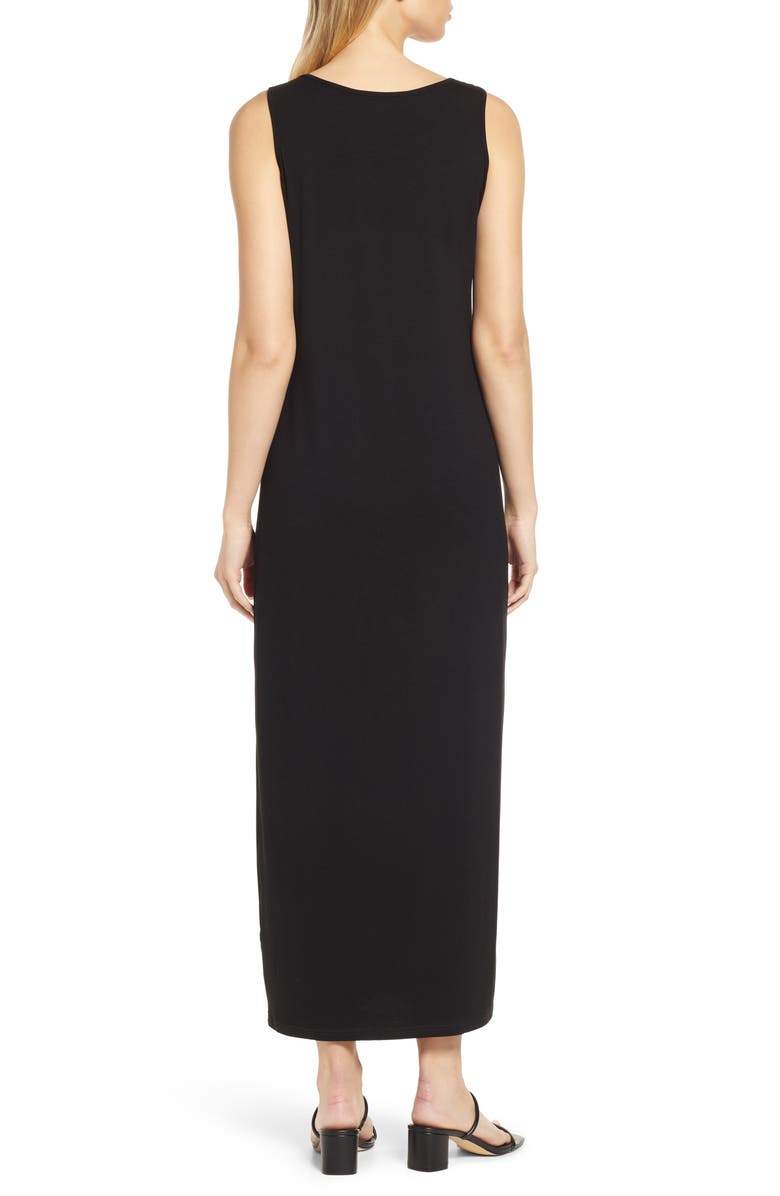 Ming Wang Sleeveless Jersey Midi Dress, Alternate, color,